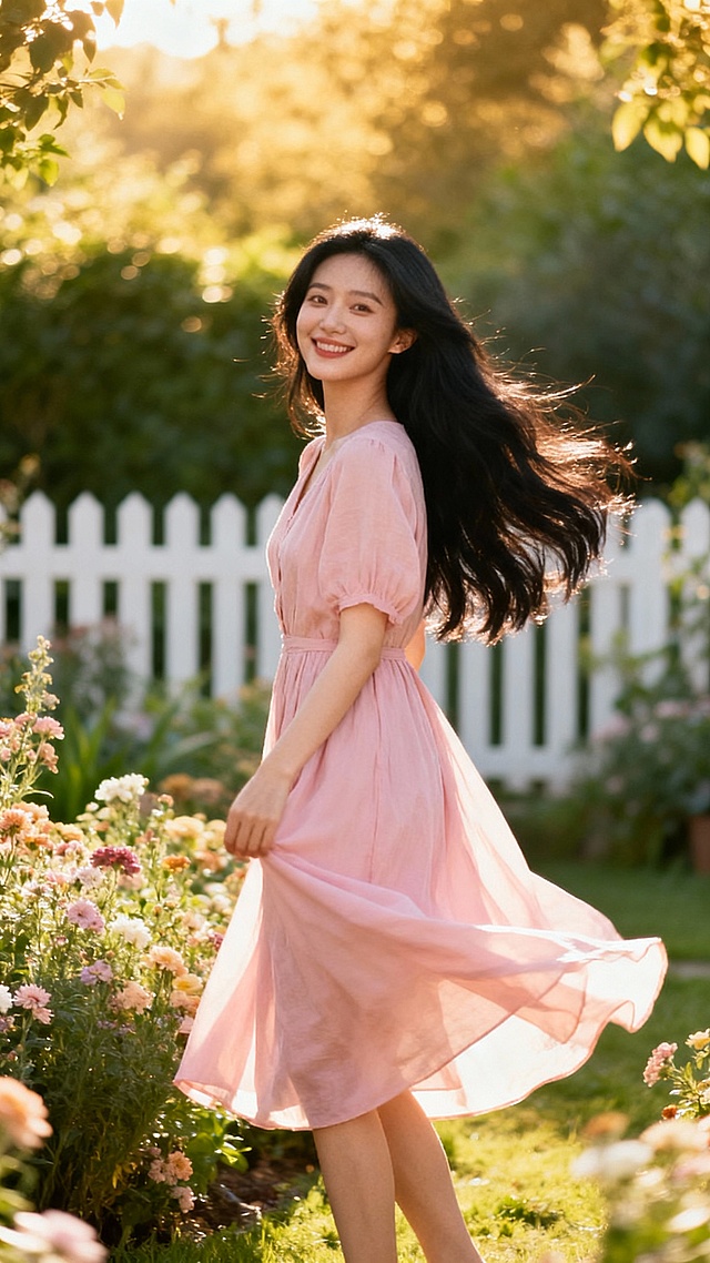 生成30张小姐姐全身照片