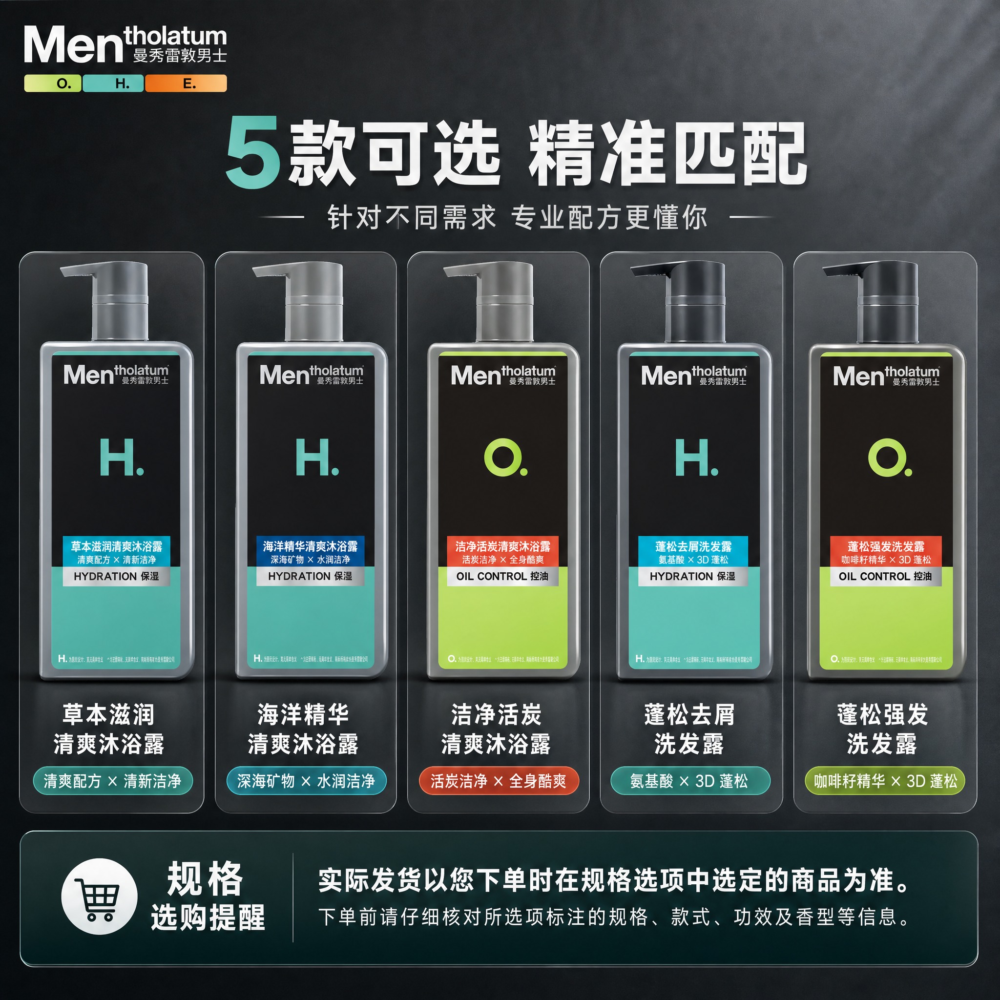 [主图-3] 特点与选款。准确对应各款规格、功能差异，加入规格… - 图片创意预览