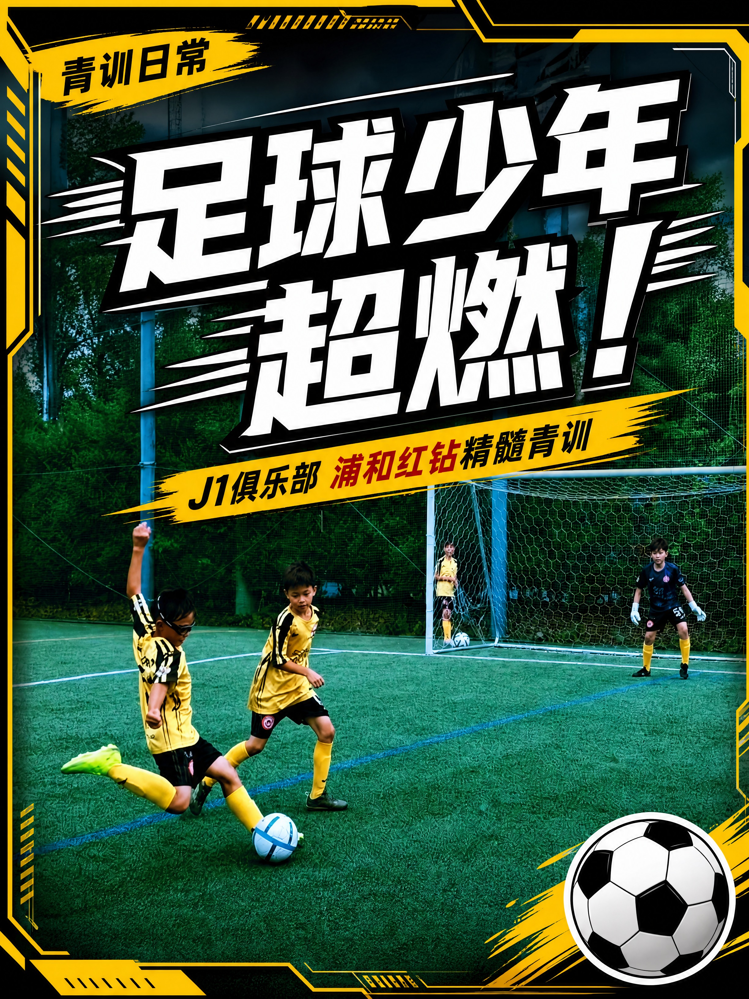 小红书笔记大字封面，配图大字，高饱和撞色运动风，版式精美，小红… - 图片创意预览