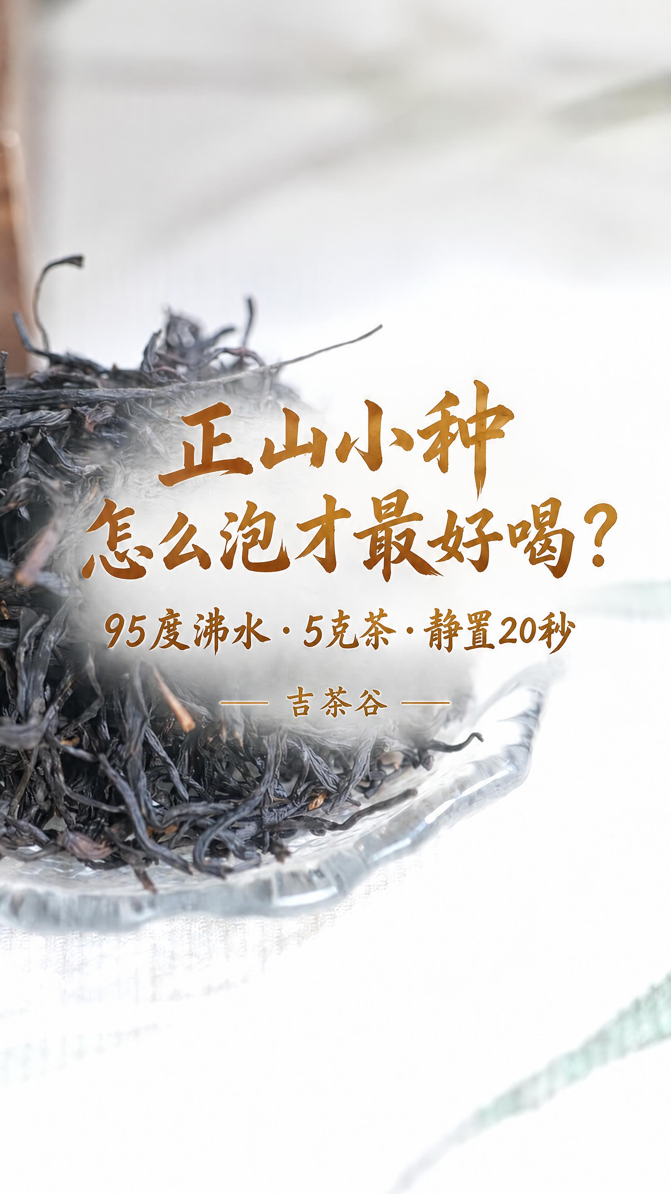 基于这张正山小种干茶图片进行修改，保持背景完全原样不变，适配抖… - 图片创意预览