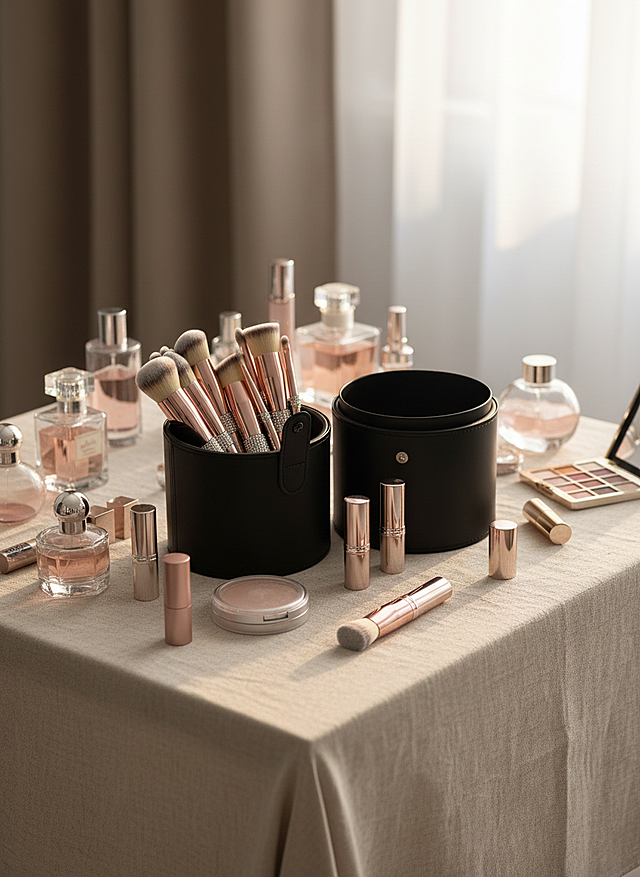 生成场景图，放在一个化妆桌上，尺寸900*1200像素