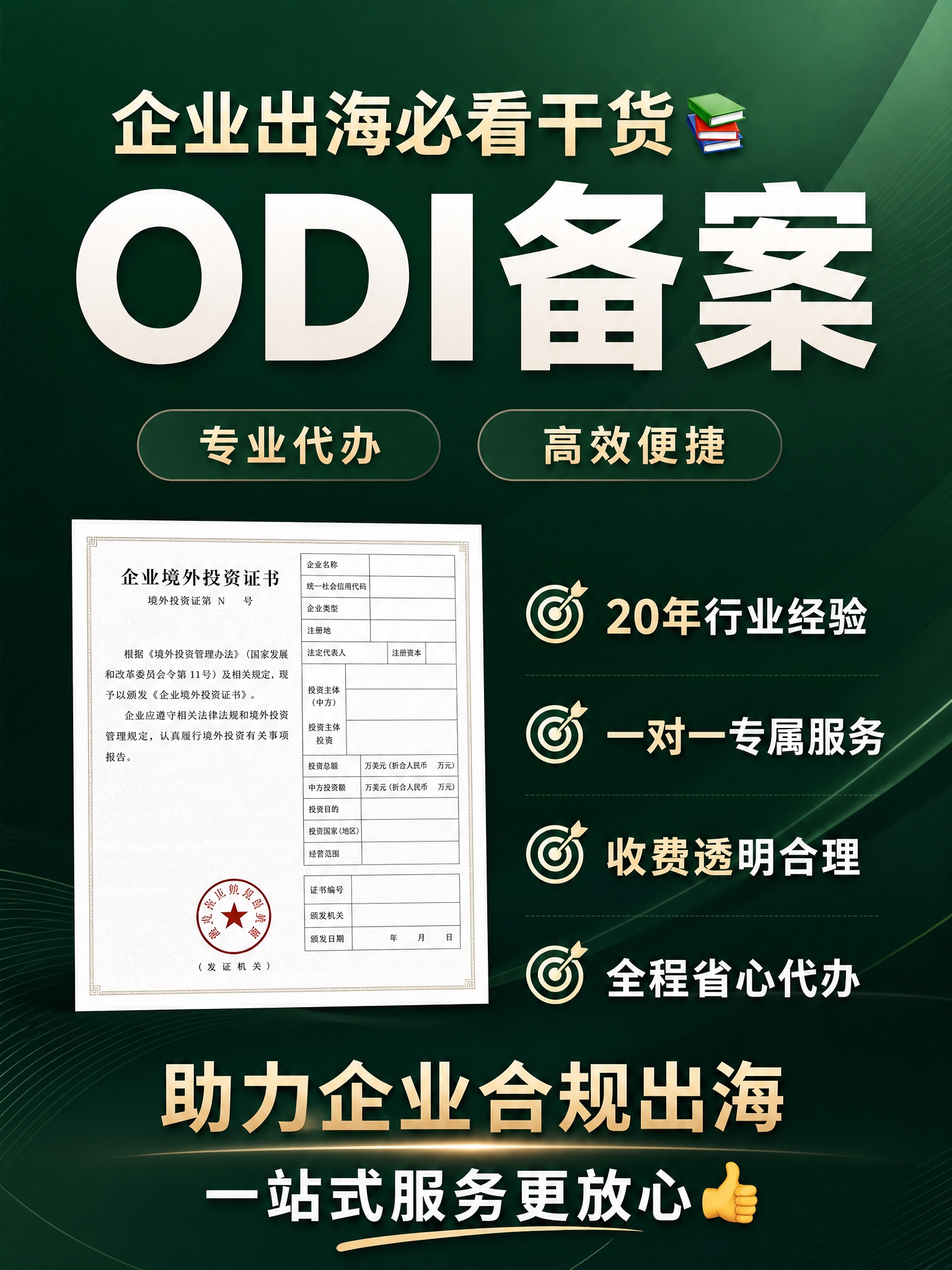 基于参考图版式，生成小红书风格ODI备案封面图，竖版3:4。背… - 图片创意预览