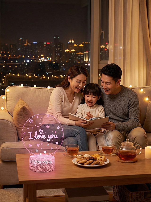 生成5张电商详情图，3张温馨画面图