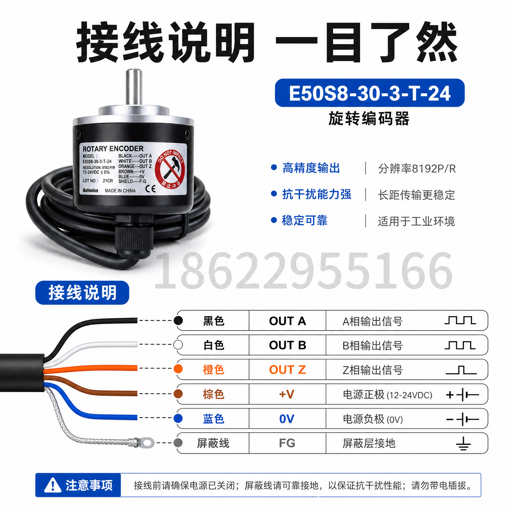 [主图-4] 接线说明与引脚定义展示，帮助用户快速了解接线方式… - 图片创意预览