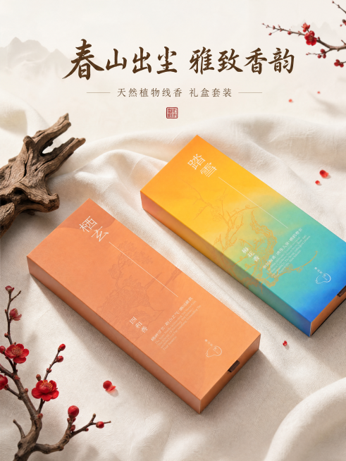 「图片1」「图片1」「图片1」「图片1」「图片1」「图片1」「图片1」「图片1」根据我提供的图帮我做一版详情。出尘系列：栖玄四和香规格20g、长度21cm 48支左右 主要成分 植物香粉、植物粘粉、香预览效果