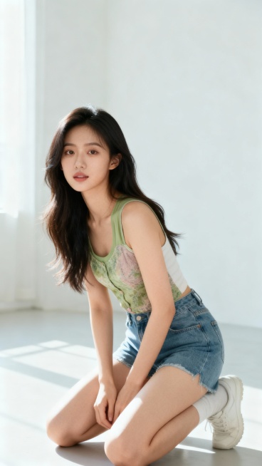 生成20张小姐姐的全身照片预览效果