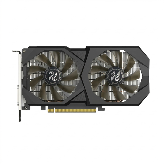 英文亚马逊主图1：纯白底，双风扇RTX3050 8GB显卡正面全景居中满屏，产品占比85%，均匀柔光，高清质感，无任何文字，亚马逊3C标准首图风格，无水印、无价格、无亚马逊logo、无促销文字预览效果