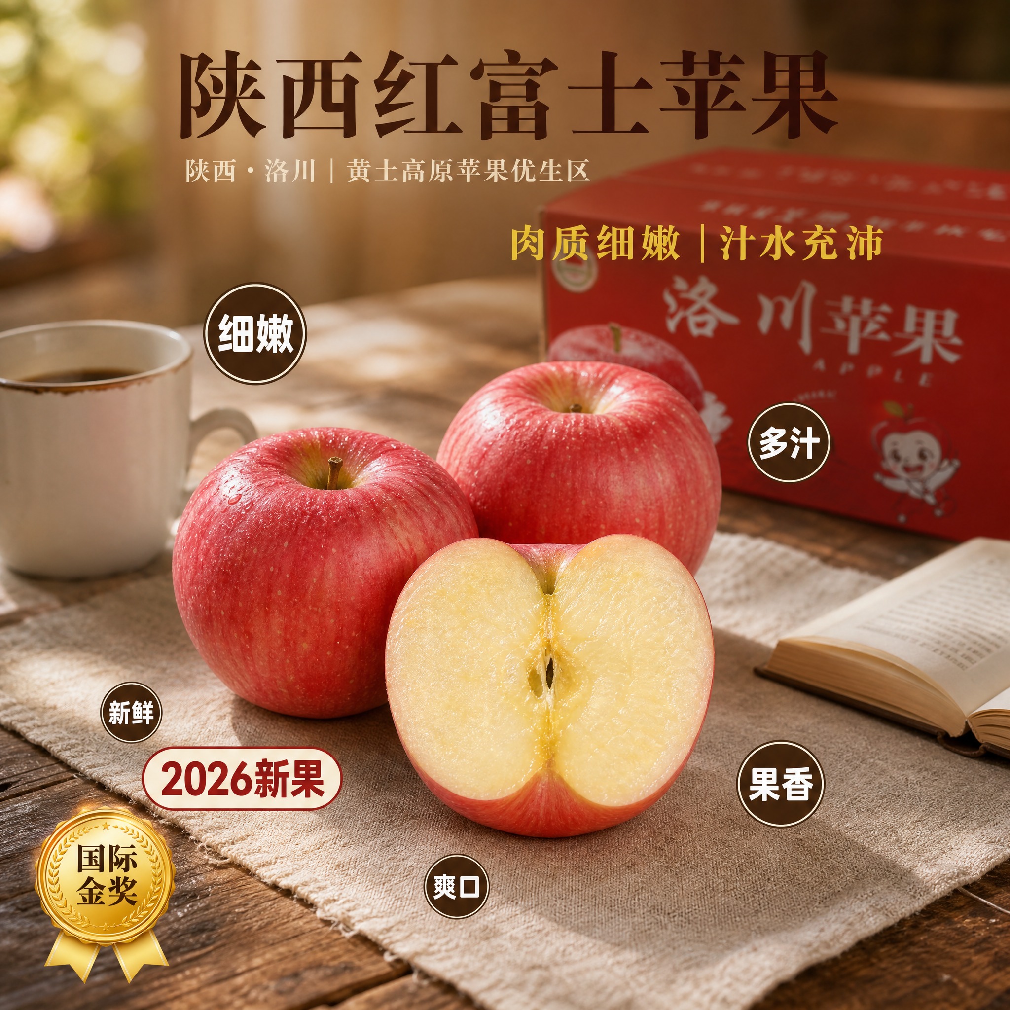 京东电商主图，800×800像素，1:1正方形。食品生鲜水果类… - 图片创意预览