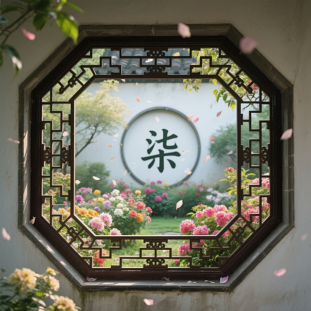 李子柒的田园，后花园，中式复古