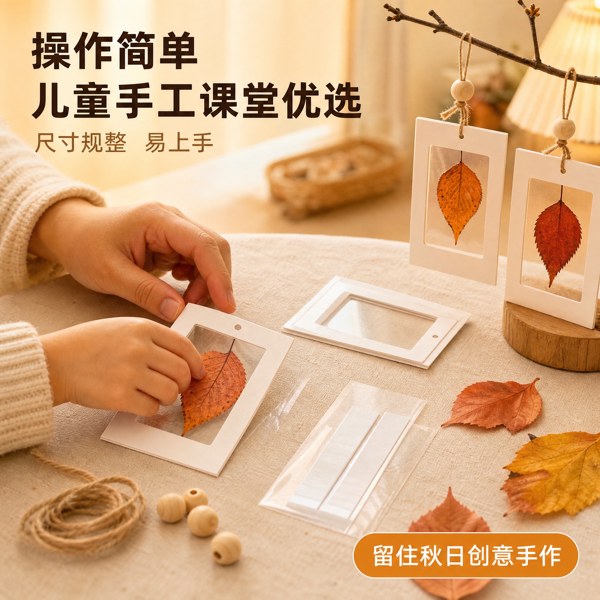 [主图-3] 主题：儿童手工课堂使用场景 操作简单 亲子DIY… - 图片创意预览