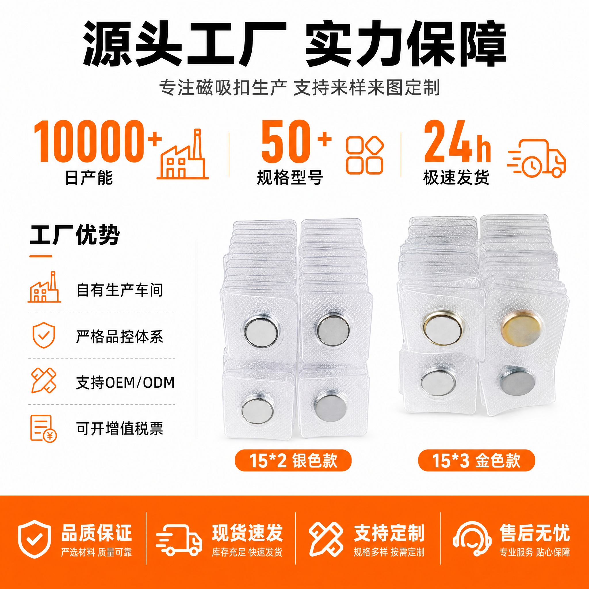 [主图-4] 工厂实力与服务保障图，全面展示工厂产能、品质、服… - 图片创意预览