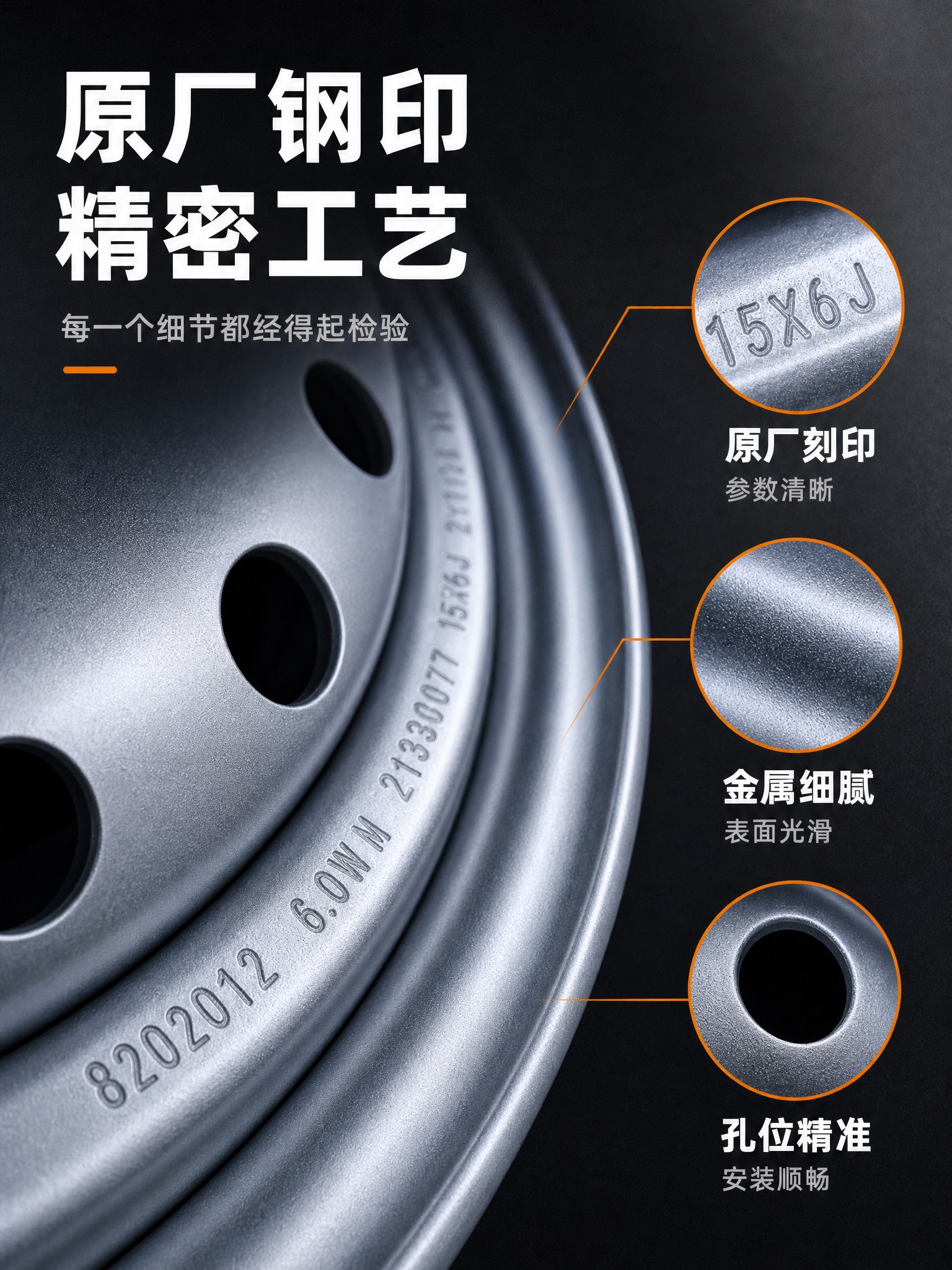 [商品] 使用【图1】五菱荣光新卡原厂加厚钢圈刻印细节；保留钢… - 图片创意预览