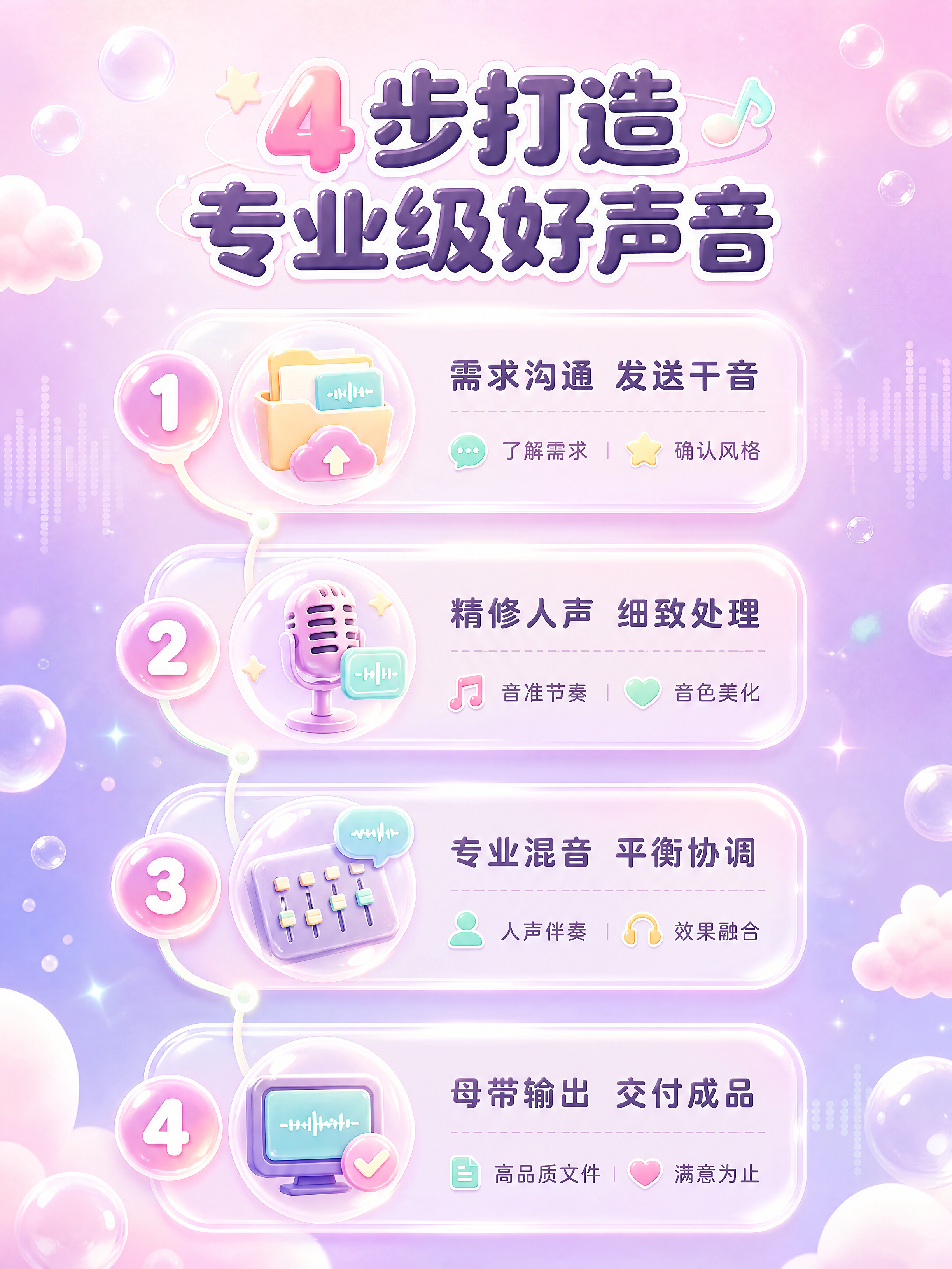[商品] 混音修音服务，非实物服务类商品，无实体产品；提供从原… - 图片创意预览