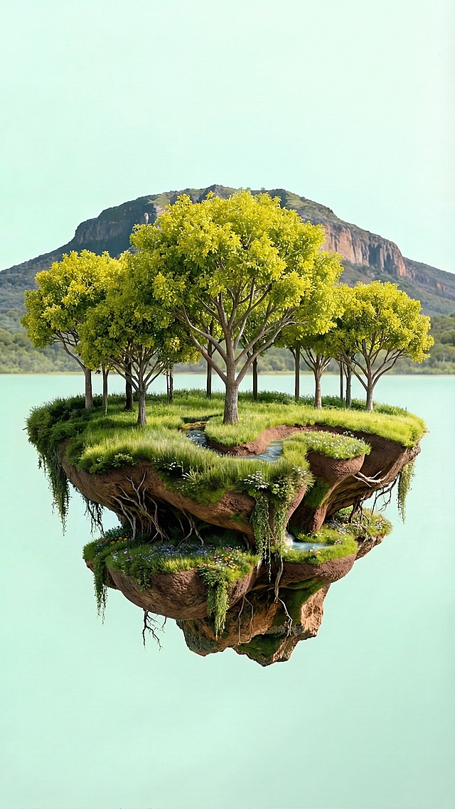 草地与泥土造型重构