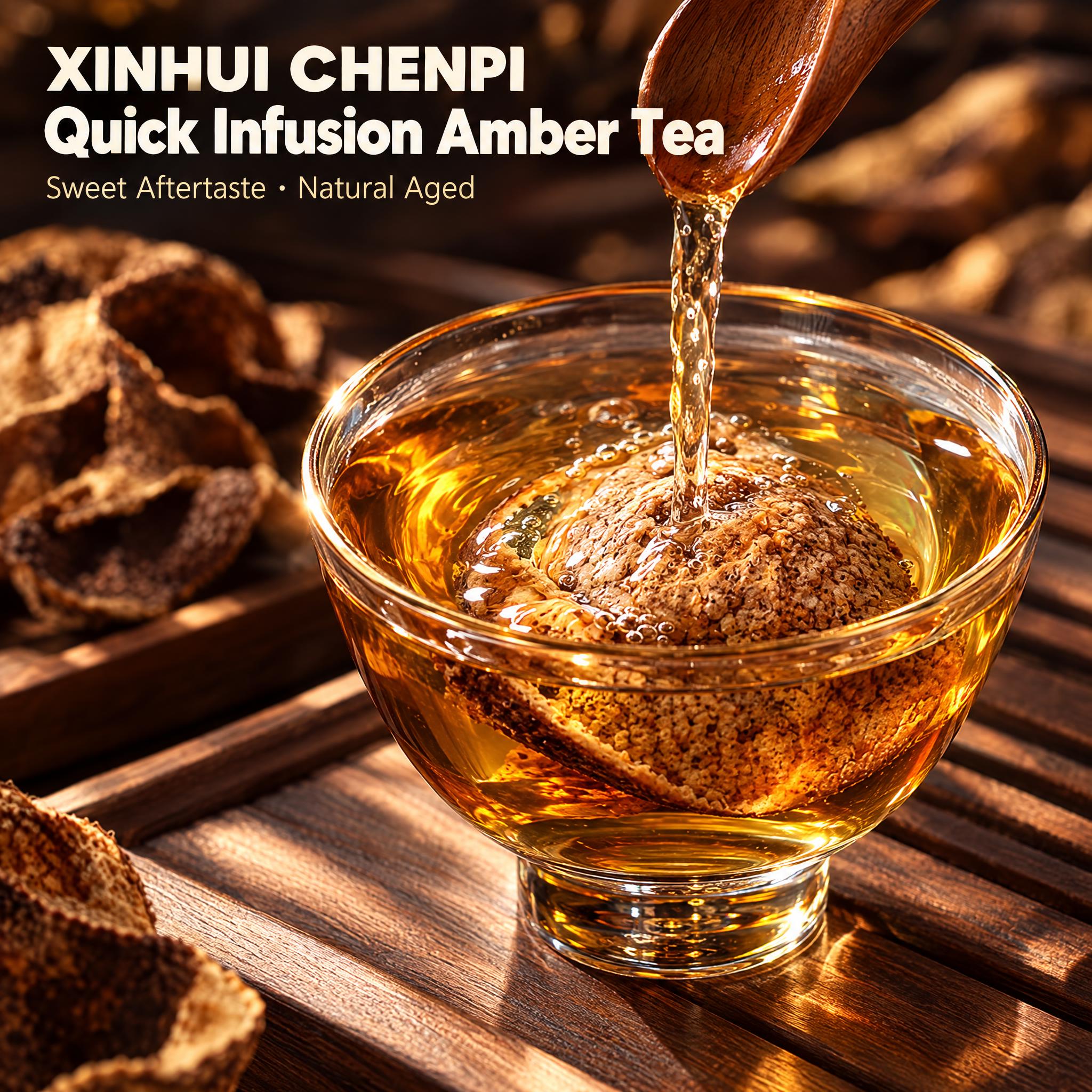 [主图-1] 主题：Xinhui Chenpi 快速冲泡出琥珀… - 图片创意预览