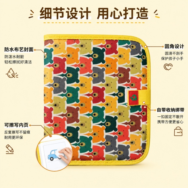 [第4屏] 产品结构细节解析屏，引线标注核心设计细节。本屏使用【图3】作为产品主体。
[氛围/风格] 专业解析风格，清晰直观，突出材质和设计优势，简洁干净。
[元素布局] 产品放置画面中心，占比约70预览效果