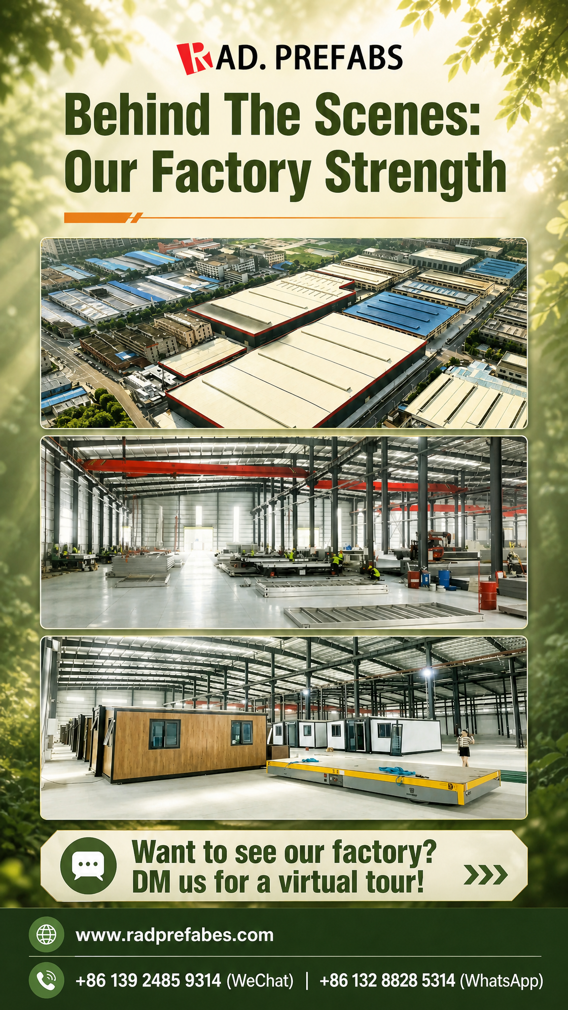 将这张工厂实力介绍海报重新设计，统一为与第一张产品海报相同的自… - 图片创意预览