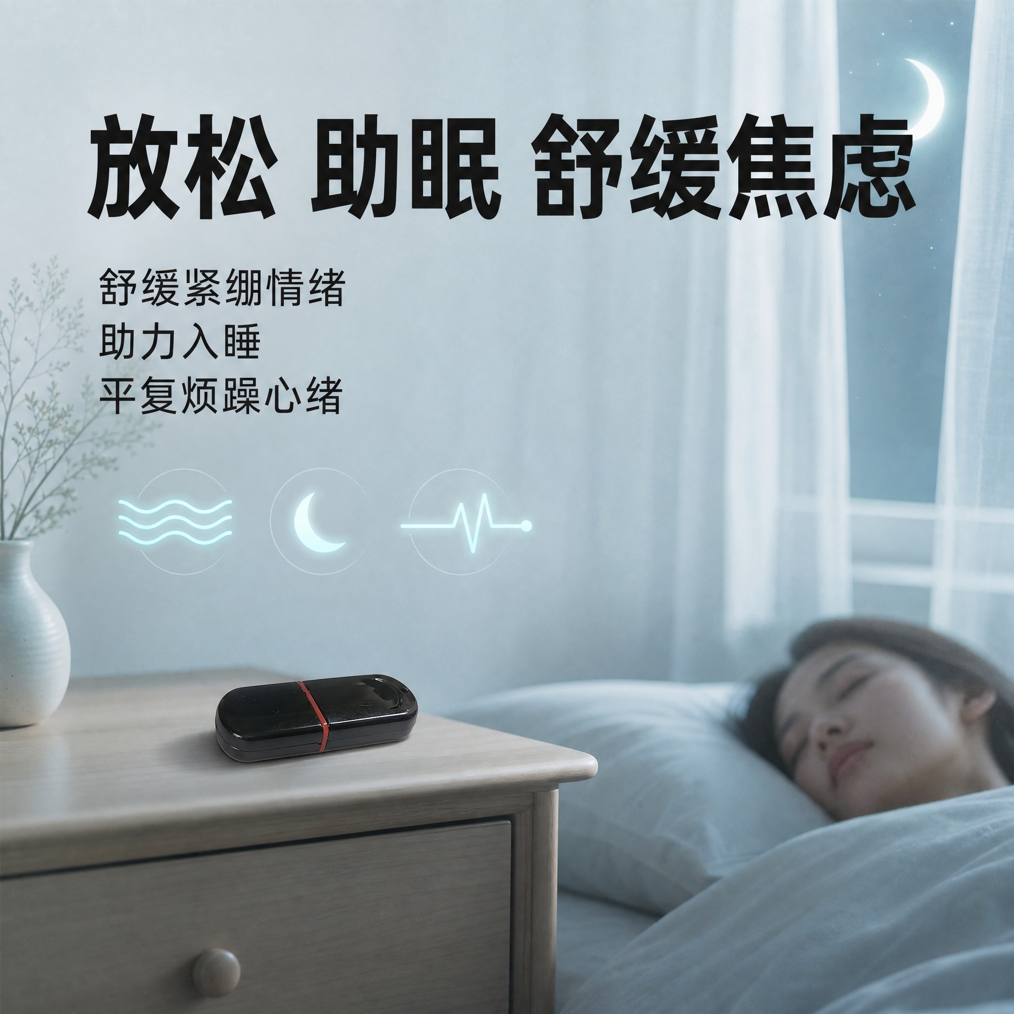 淘宝电商主图，正方形1440×1440，平面海报，极简留白，柔… - 图片创意预览