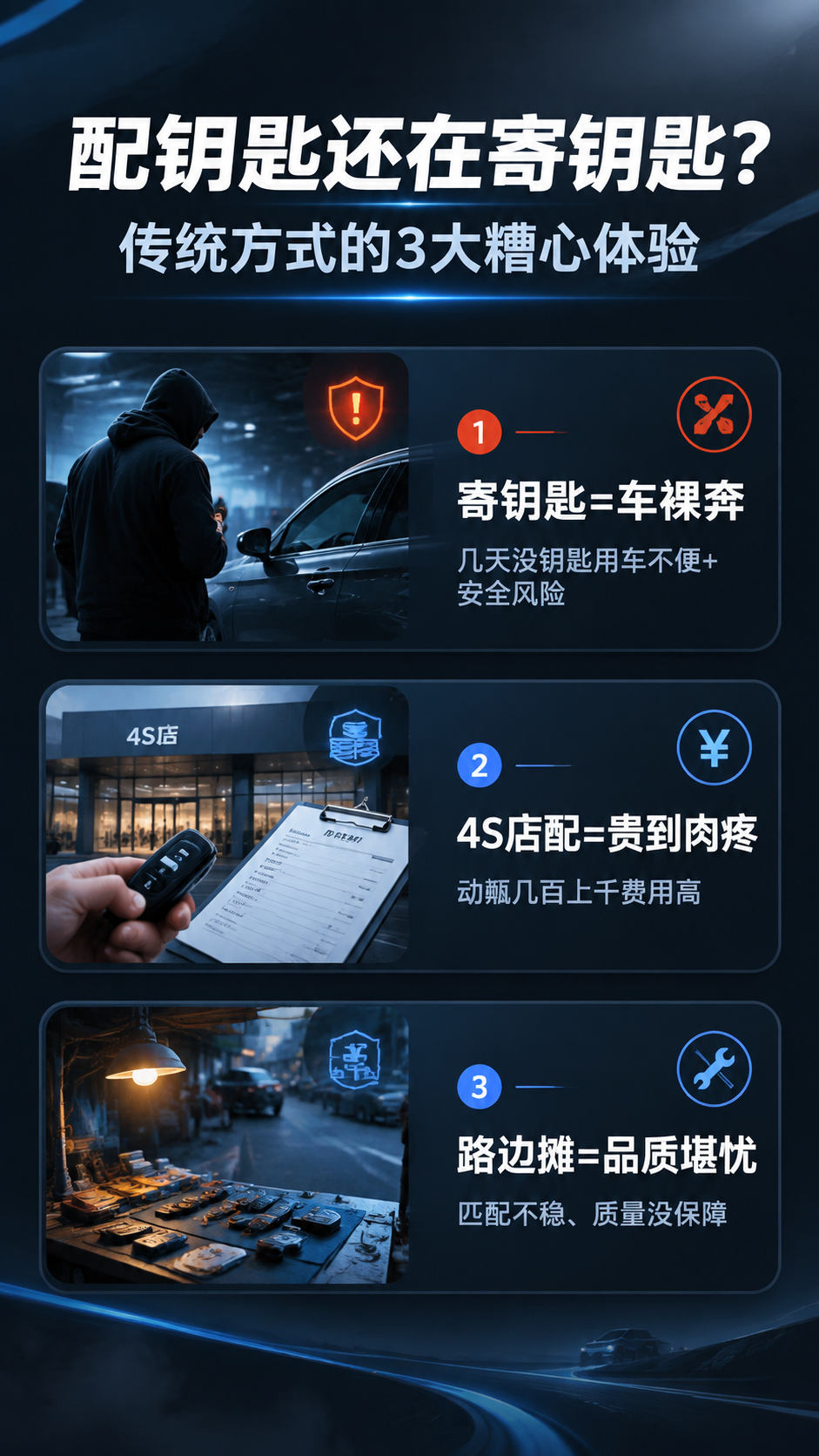 [商品] 本张为痛点页，不使用产品实物图，仅用场景和图标表达痛… - 图片创意预览