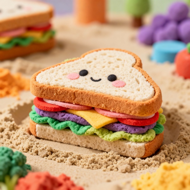 太空沙三明治预览效果