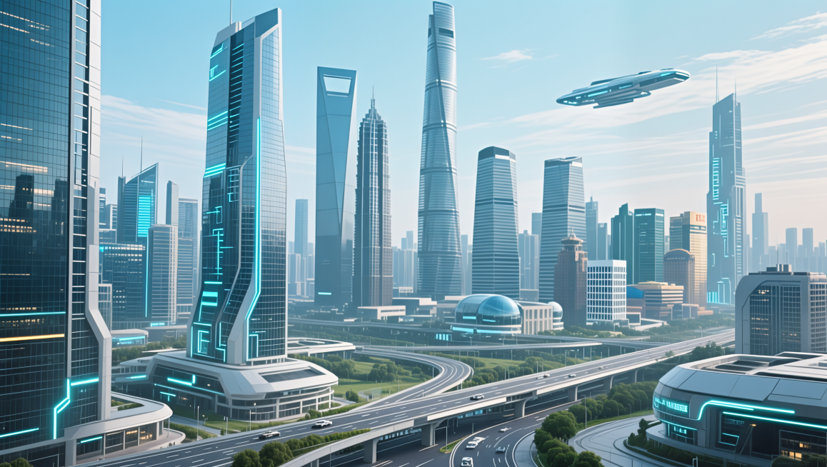 生成2030上海图像预览效果
