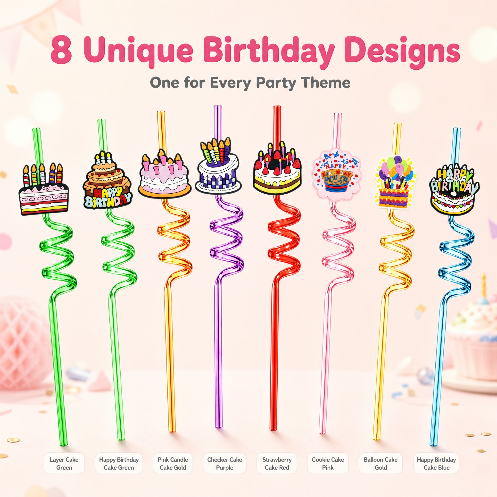 [主图-6] Birthday Cake Spiral Str… - 图片创意预览