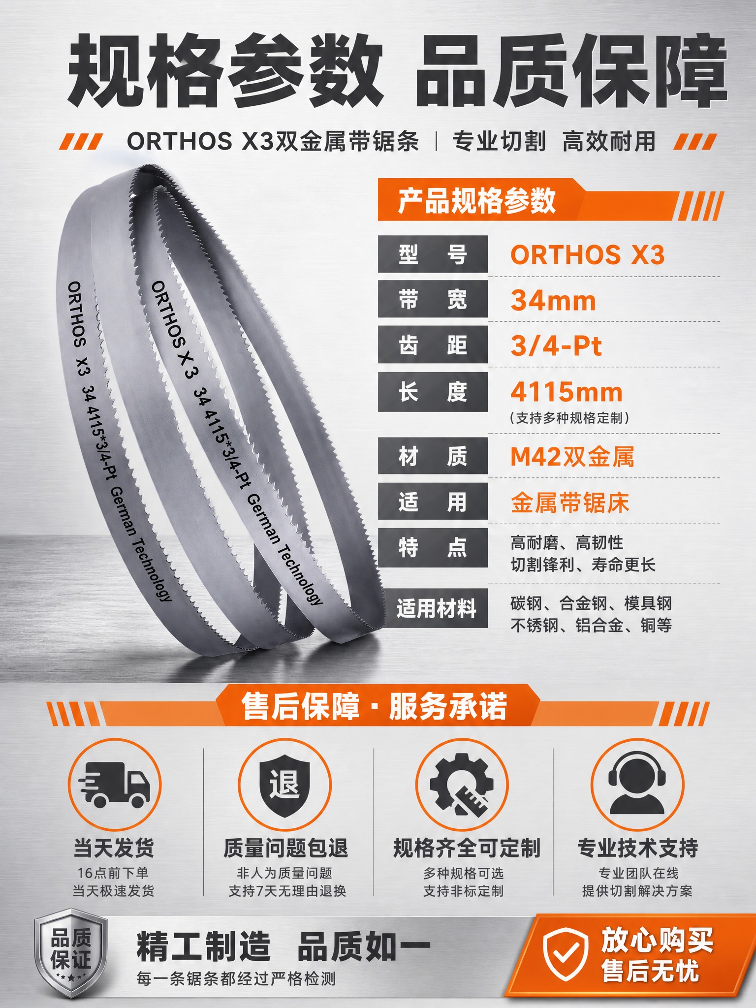 [主图-5] 规格参数与售后保障图，补齐产品规格信息和服务承诺… - 图片创意预览