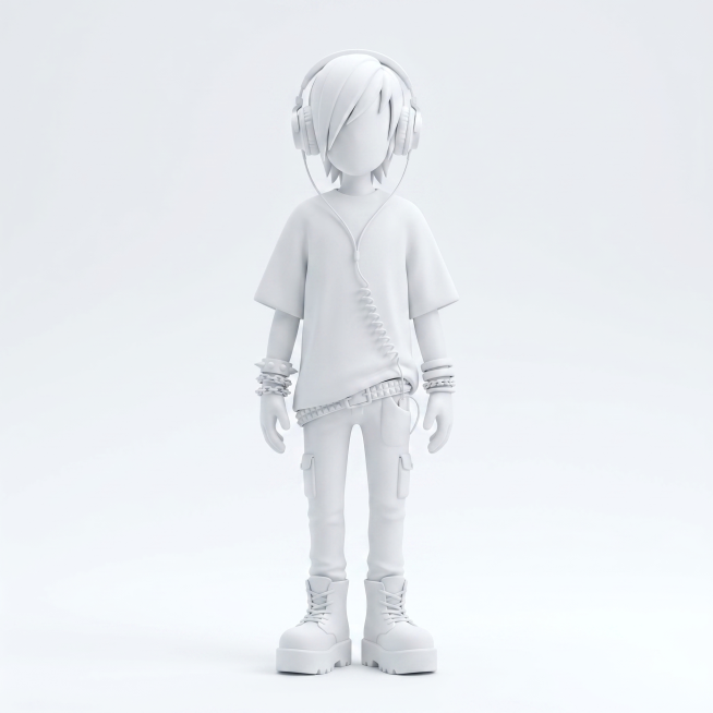 emo boy预览效果